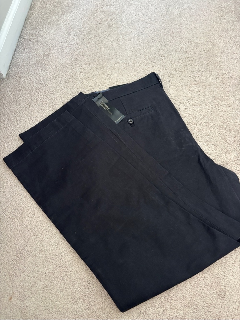 Banana Republic Black Stretch Chino Pants